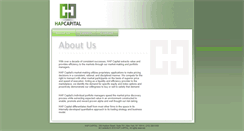 Desktop Screenshot of hap-capital.com